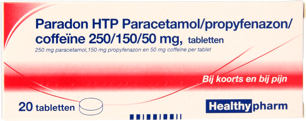 Paradon 20 tabletten Healthypharm
