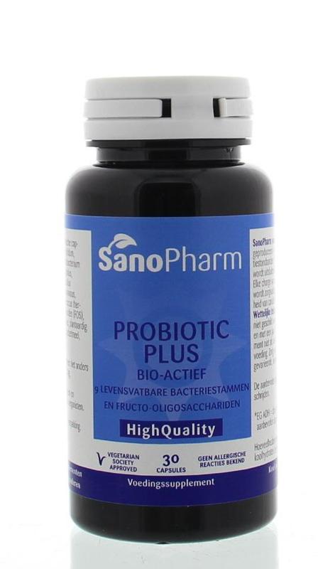 Probiotic plus 30 capsules Sanopharm