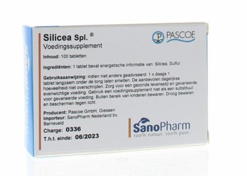 Silicea similiaplex 100 tabletten Pascoe