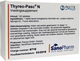 Thyreo-pasc 100 tabletten Pascoe