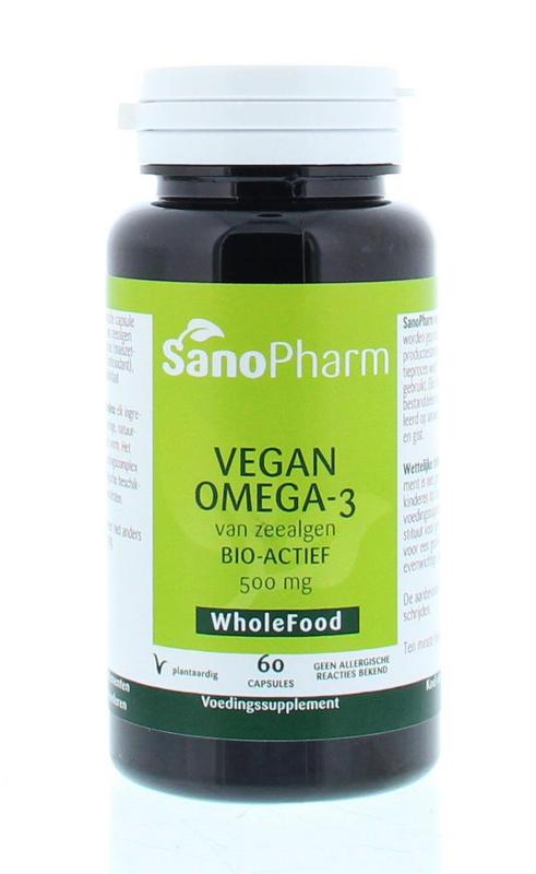 Vegan omega 3 60 capsules Sanopharm
