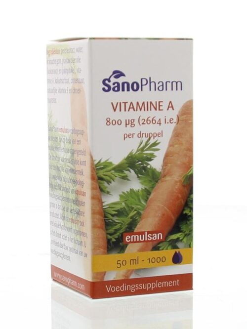 Vitamine A Emulsan 50 ml Sanopharm