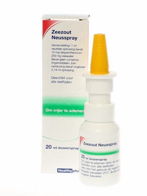 Zeezout neusspray 20 ml Healthypharm