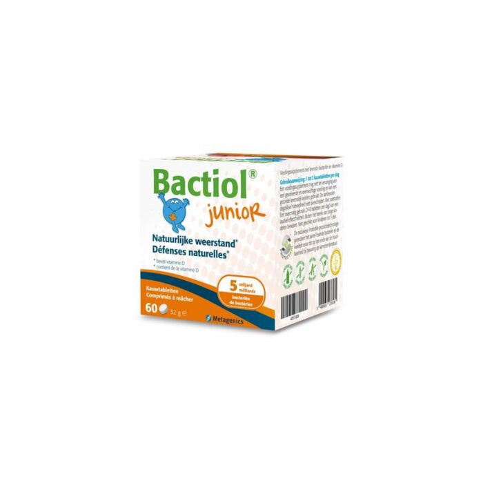 Bactiol junior chew 60 kauwtabletten Metagenics