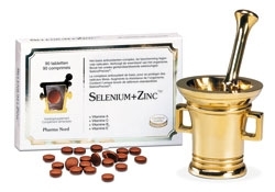 Bio seleen & zink 90 tabletten Pharmanord