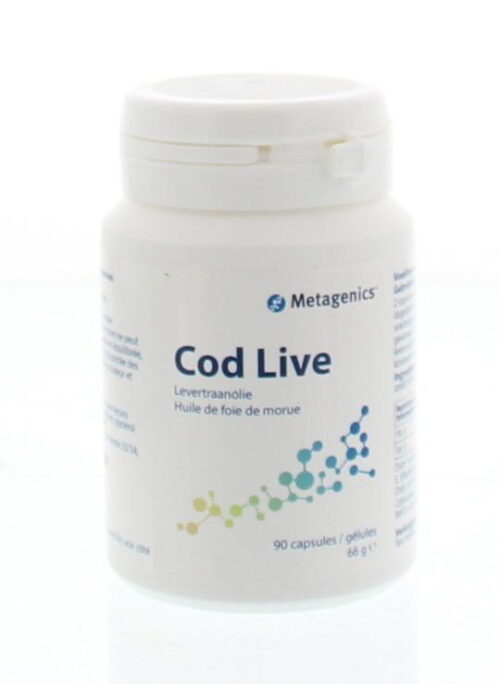 Cod live 90 capsules Metagenics