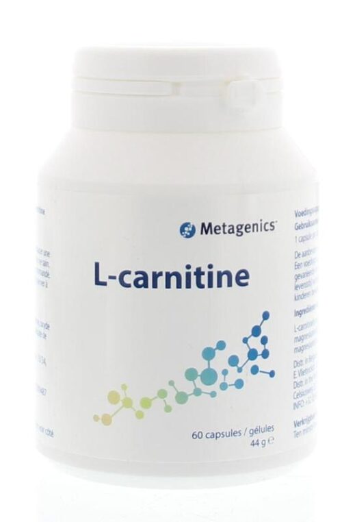 L-Carnitine 60 capsules Metagenics