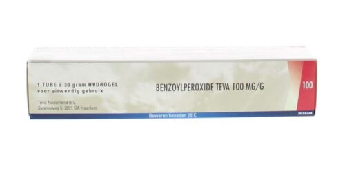 Benzoylperoxide 10% 30 gram Teva
