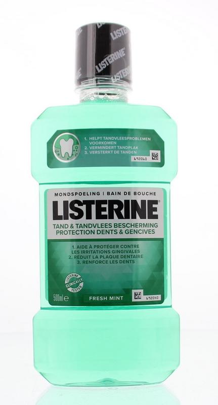 Listerine Mondwater tand en tandvlees bescherming 500 ml