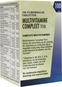 Multivitamine compleet 100 tabletten Teva