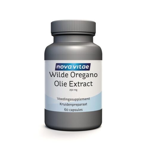 Wilde oregano olie 250 mg 60 capsules Nova Vitae