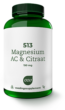 513 Magnesium AC & Citraat 150 mg 180 tabletten AOV