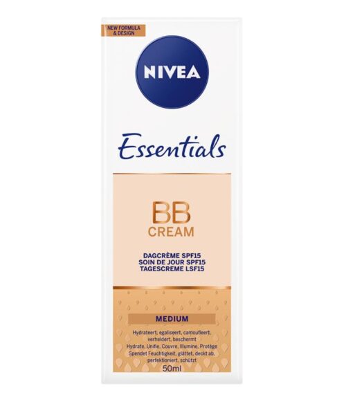 Essentials BB cream medium SPF15 50 ml Nivea