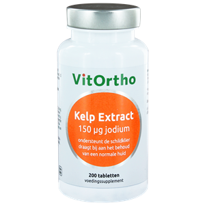 Kelp extract - 150 mcg jodium 200 tabletten Vitortho