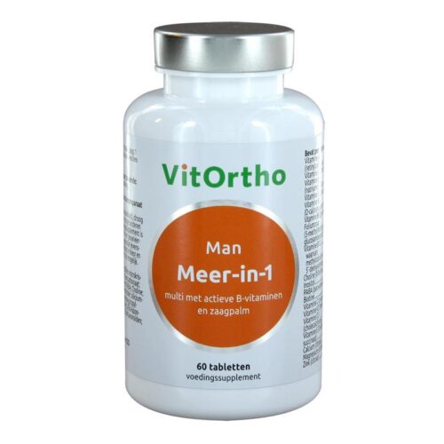 Meer-in-1 man 60 tabletten Vitortho