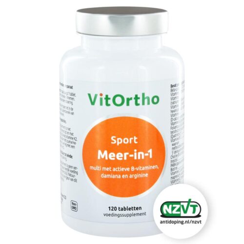 Meer-in-1 sport 120 tabletten Vitortho