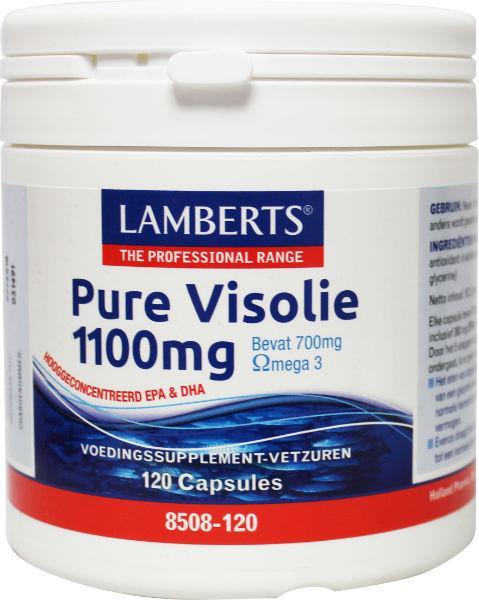 Pure visolie 1100 mg omega 3 120 capsulles Lamberts
