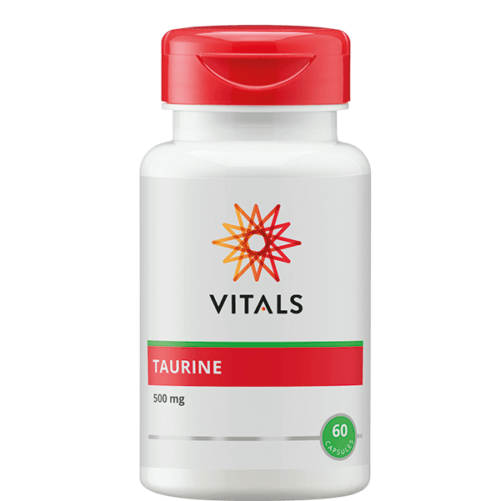 Taurine 500 mg 60 capsules Vitals