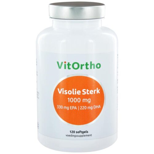 Visolie Sterk 1000 mg 330 mg EPA 220 mg DHA 120 softgels Vitortho