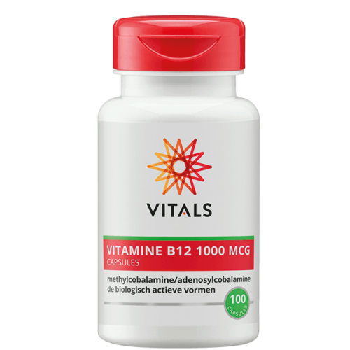 Vitamine B12 1000 mcg 100 capsules Vitals