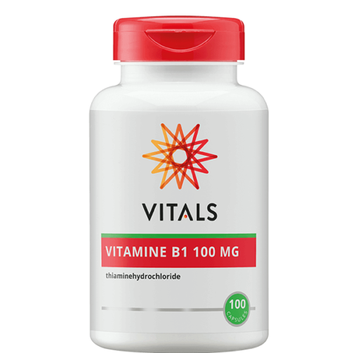 Vitamine B1 thiamine 100 mg 100 capsules Vitals