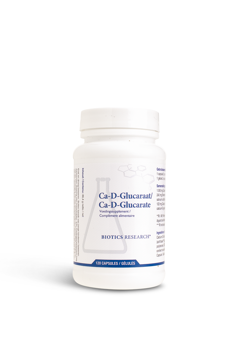 Calcium D glucaraat 120 capsules Biotics
