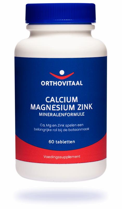 Calcium magnesium zink 60 tabletten Orthovitaal