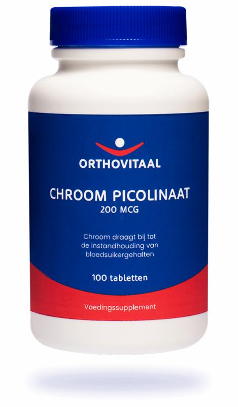 Chroom picolinaat 100 tabletten Orthovitaal