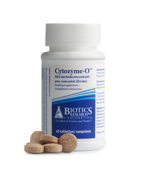 Cytozyme O eierstok 60 tabletten Biotics
