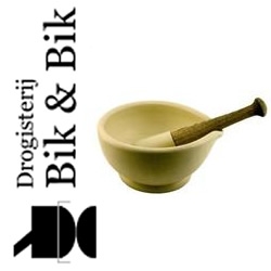 Droppoeder ( zwart wit ) 50 gram Bik Bik (Alleen webshop artikel)