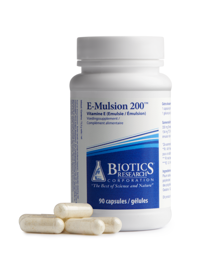 E mulsion 200 90 capsules Biotics