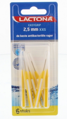 Easygrip interdental cleaners ragers XXS 2.5 mm Lactona