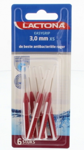 Easygrip interdental cleaners ragers Xs 3 mm Lactona