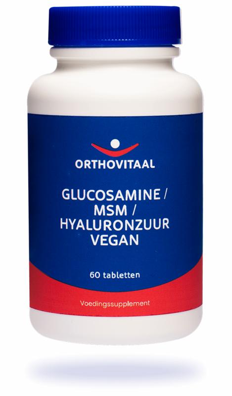 Glucosamine MSM hyaluronzuur 60 tabletten Orthovitaal