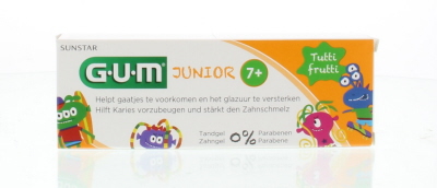 Junior tandpasta tutti frutti 50 ml Gum