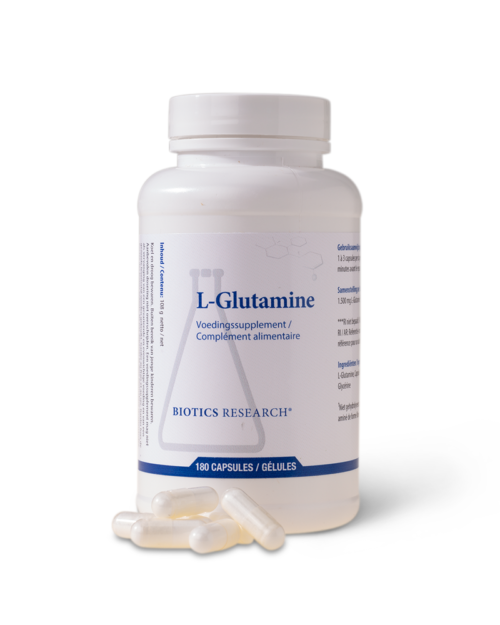 L-Glutamine 180 capsules Biotics