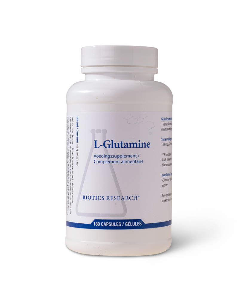 L-Glutamine 180 capsules Biotics