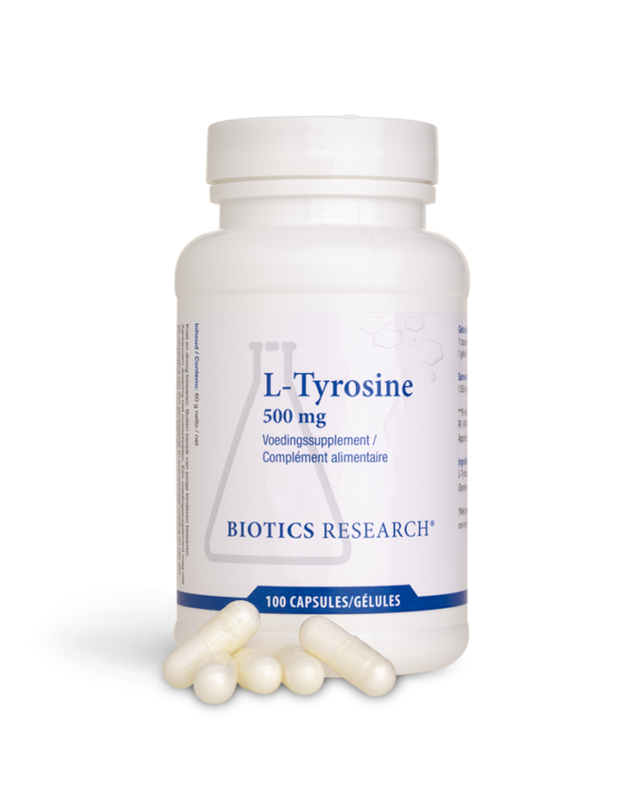 L-Tyrosine 500 mg 100 capsules Biotics