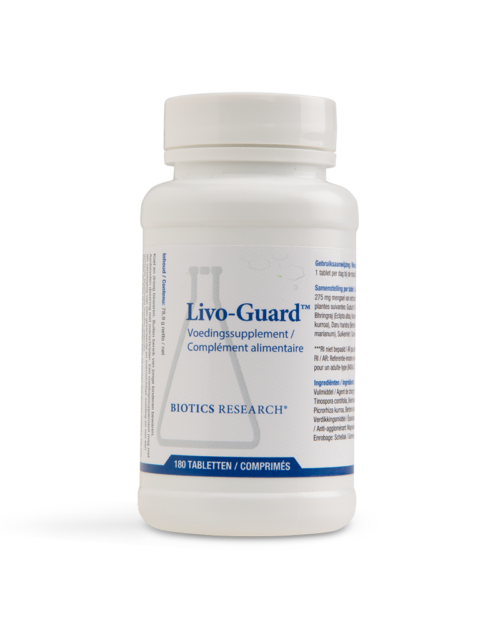 Livo guard 250 mg 180 tabletten Biotics