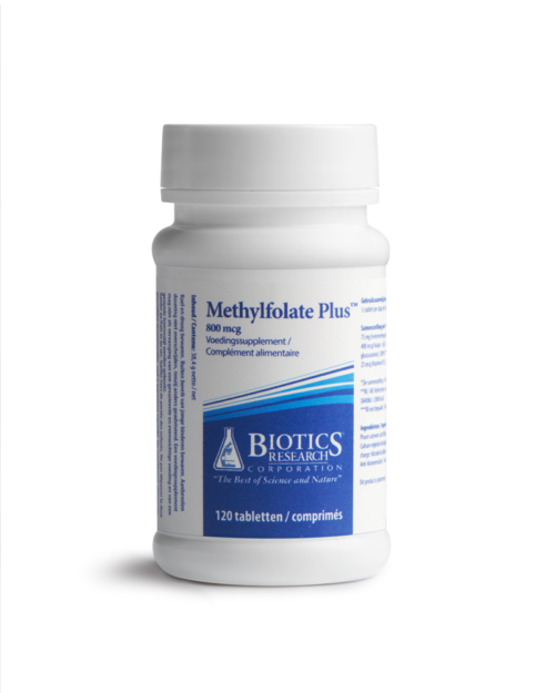 Methylfolate plus 800 mcg 120 tabletten Biotics