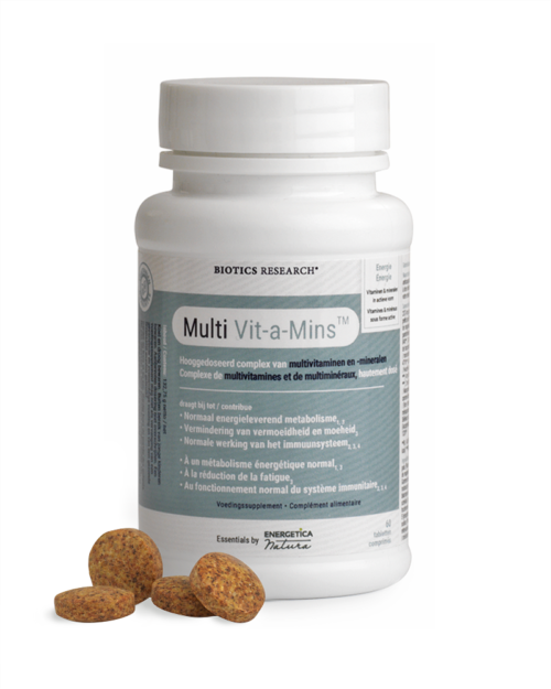 Multi vit a mins 60 tabletten Biotics