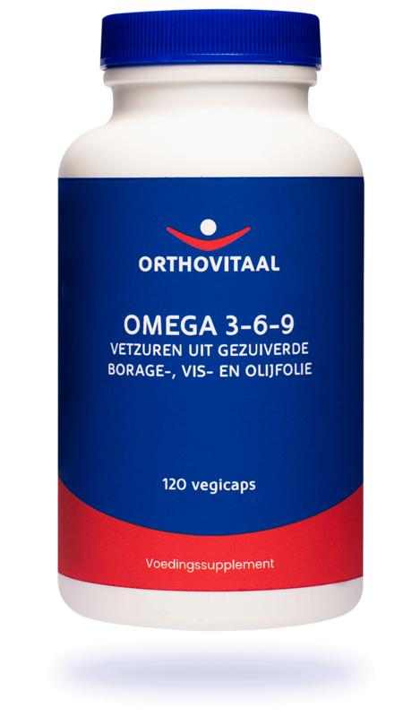 Omega 3 6 9 120 capsules Orthovitaal