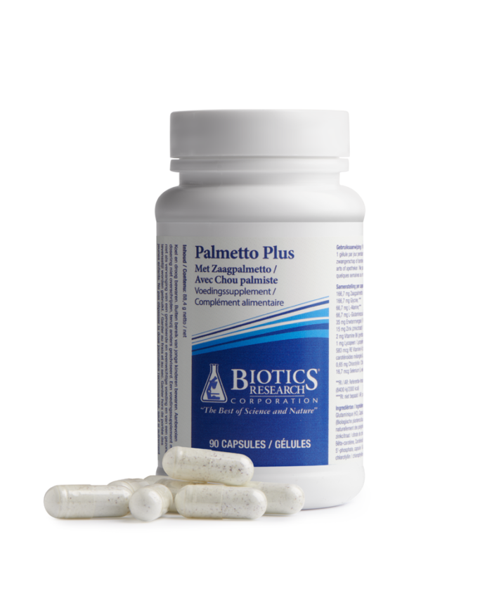 Palmetto plus 90 capsules Biotics