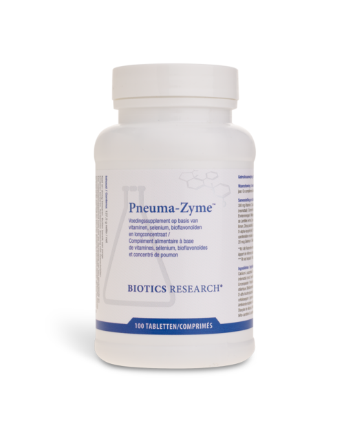 Pneuma zyme long 100 tabletten Biotics