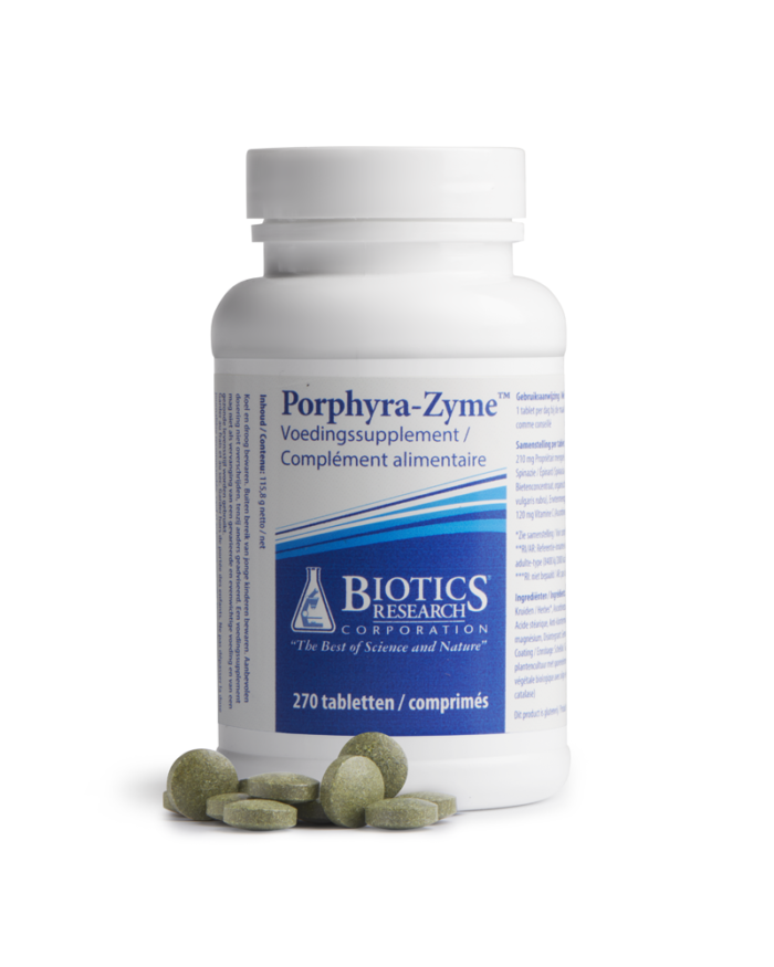 Porphyra/porfyra zyme 270 tabletten Biotics