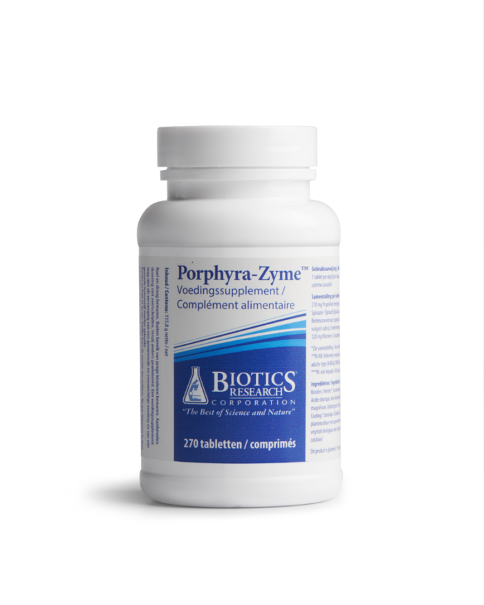 Porphyra/porfyra zyme 270 tabletten Biotics