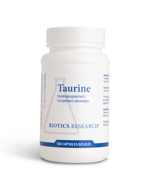 Taurine 500 mg 100 capsules Biotics