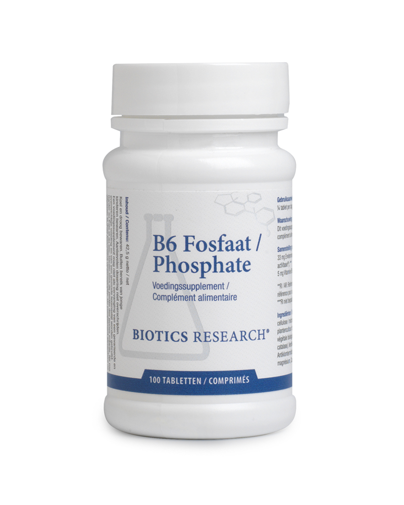 B6 fosfaat 100 tabletten ⋆ Bik & NL