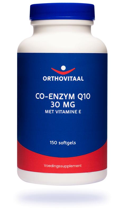 Co-enzym Q10 30 mg met Vitamine E 150 capsules Orthovitaal
