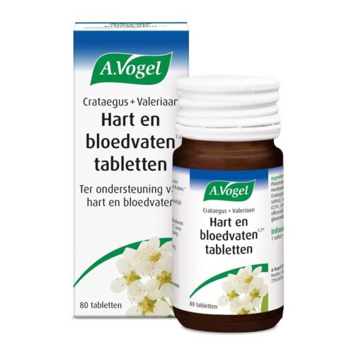 Crataegus + valeriaan tabletten 80 tabletten Vogel